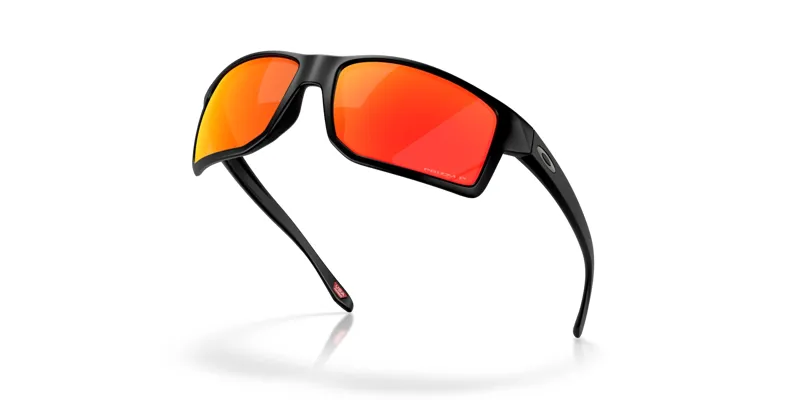 Oakley Gibston XL Sunglasses in Matte Black/Prizm Ruby Polar-2