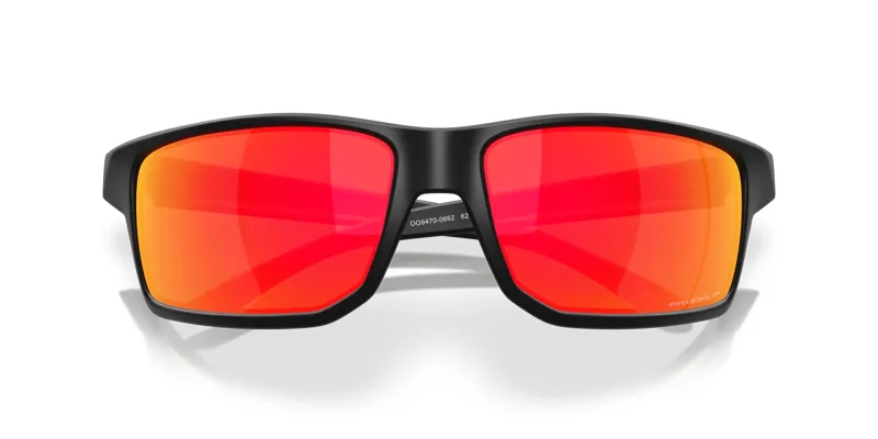 Oakley Gibston XL Sunglasses in Matte Black/Prizm Ruby Polar-4