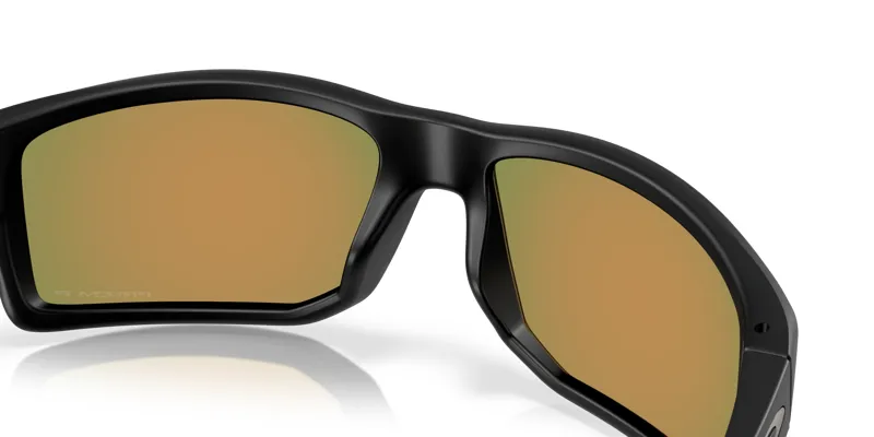 Oakley Gibston XL Sunglasses in Matte Black/Prizm Ruby Polar-6