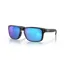 Oakley Holbrook Sunglasses in Matte Black/Prizm Sapphr Irid Polar