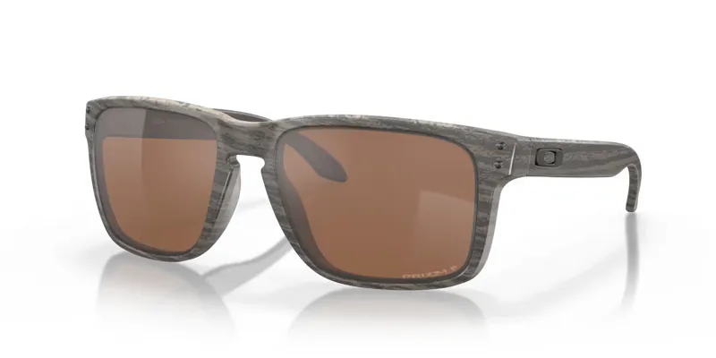 Oakley Holbrook XL Sunglasses in Woodgrain/Prizm Tungsten Polarized