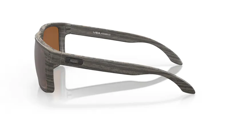 Oakley Holbrook XL Sunglasses in Woodgrain/Prizm Tungsten Polarized-3