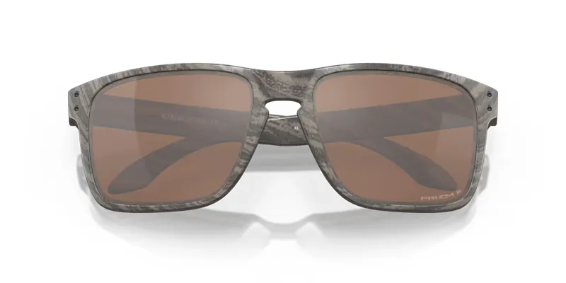 Oakley Holbrook XL Sunglasses in Woodgrain/Prizm Tungsten Polarized-4