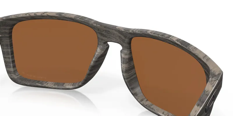 Oakley Holbrook XL Sunglasses in Woodgrain/Prizm Tungsten Polarized-6
