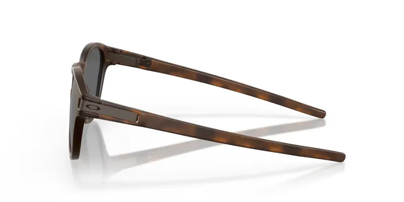 Oakley Latch Sunglasses in Matte Brown Tortoise/Prizm Black-2