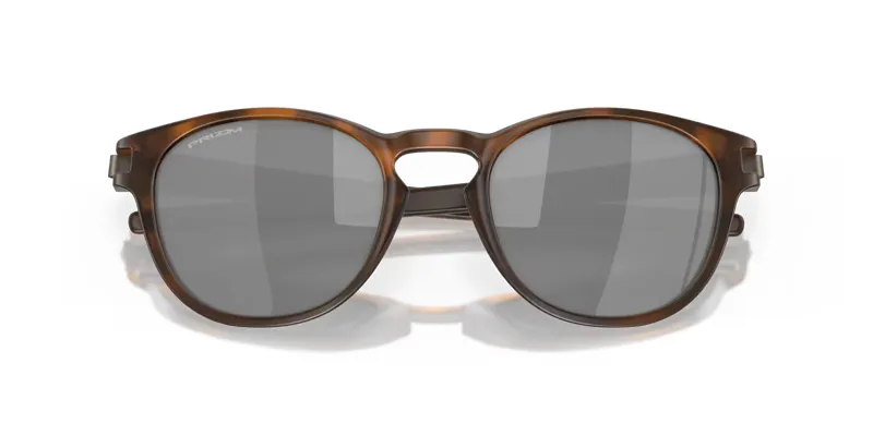 Oakley Latch Sunglasses in Matte Brown Tortoise/Prizm Black-4