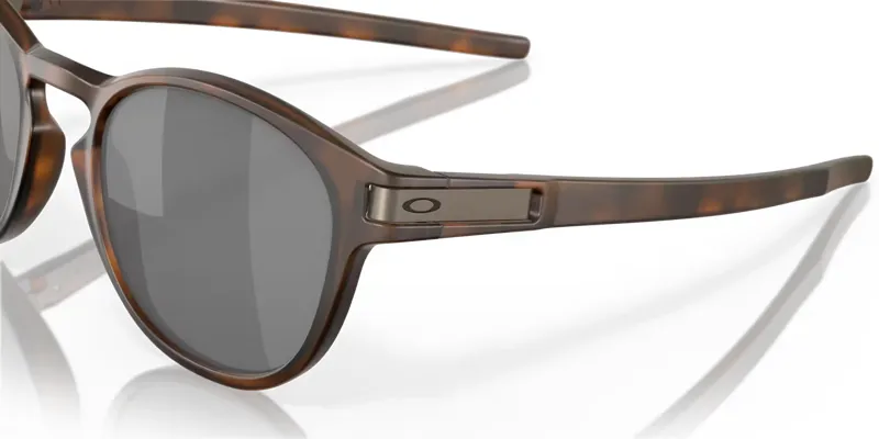 Oakley Latch Sunglasses in Matte Brown Tortoise/Prizm Black-5