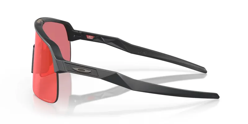 Oakley Sutro Lite Sunglasses in Matte Carbon/Prizm Trail Torch-3