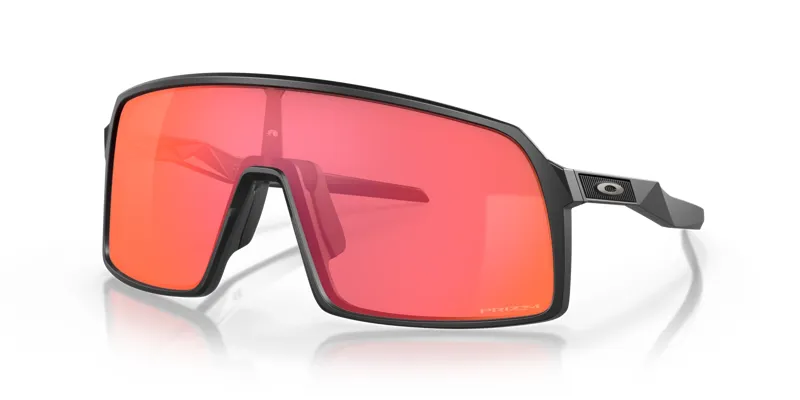 Oakley Sutro Sunglasses in Matte Black/Prizm Trail Torch