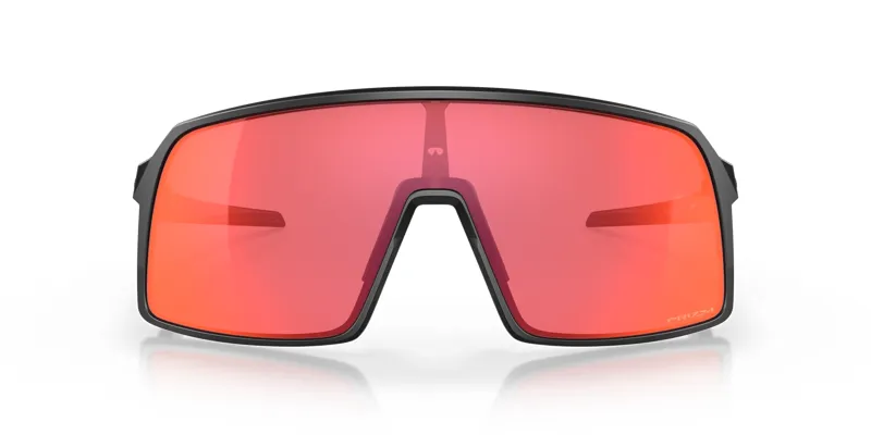 Oakley Sutro Sunglasses in Matte Black/Prizm Trail Torch-1