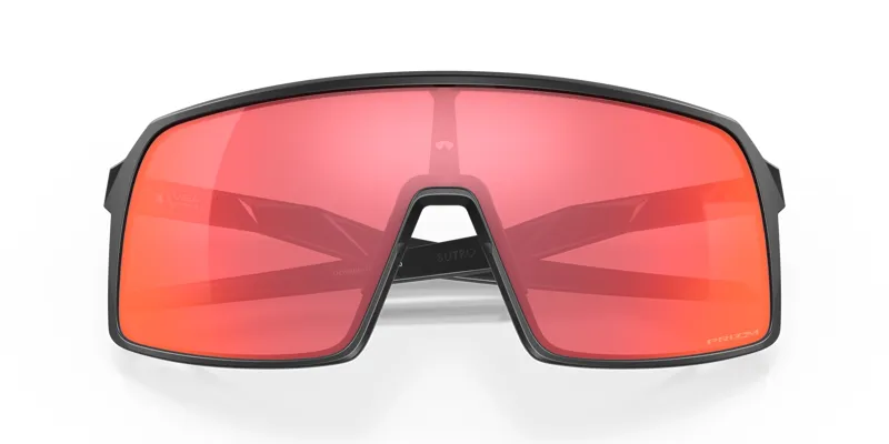 Oakley Sutro Sunglasses in Matte Black/Prizm Trail Torch-4