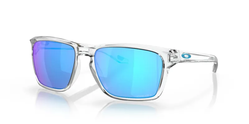 Oakley Sylas Sunglasses in Polished Clear/Prizm Sapphire