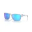 Oakley Sylas Sunglasses in Polished Clear/Prizm Sapphire
