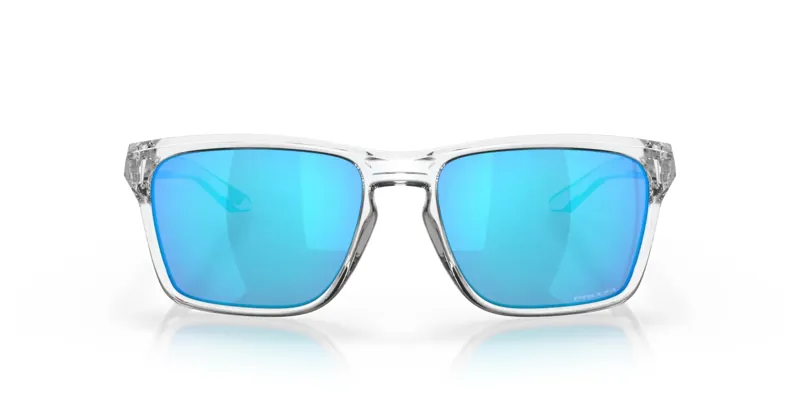 Oakley Sylas Sunglasses in Polished Clear/Prizm Sapphire-1