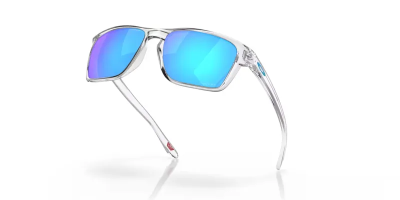 Oakley Sylas Sunglasses in Polished Clear/Prizm Sapphire-2