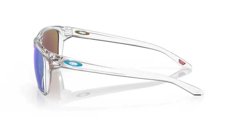 Oakley Sylas Sunglasses in Polished Clear/Prizm Sapphire-4