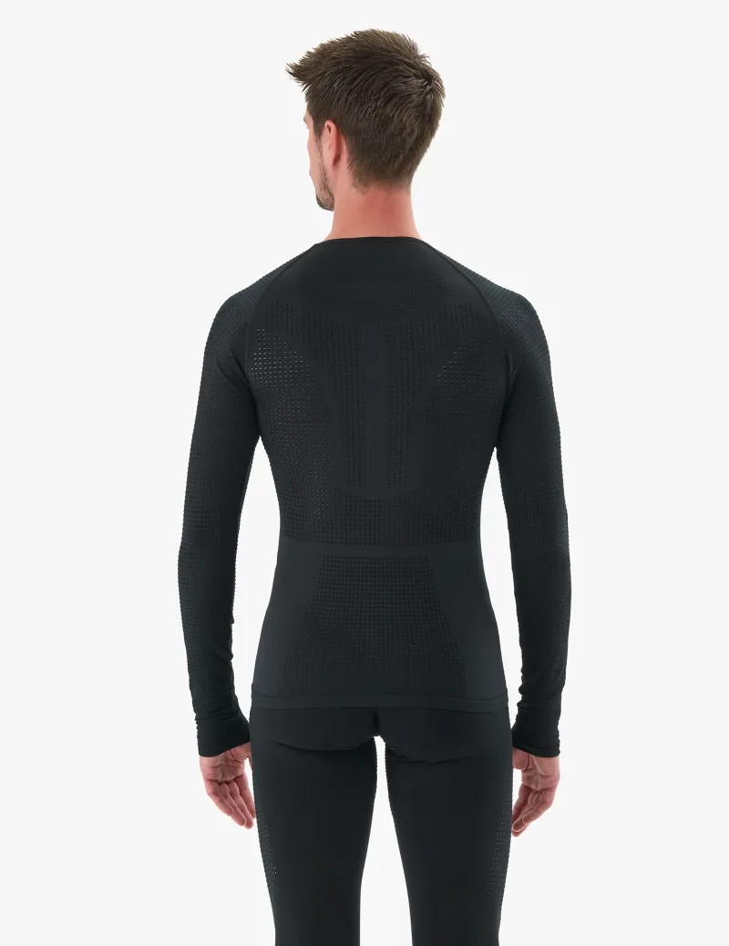 CompresSport On/Off Base Layer Long Sleeve Top Mens in Black-1