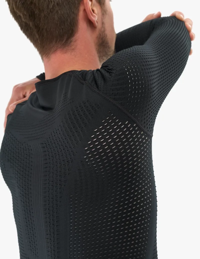 CompresSport On/Off Base Layer Long Sleeve Top Mens in Black-3