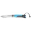 Opinel No 08 Outdoor Folding Locking Knife in Blue