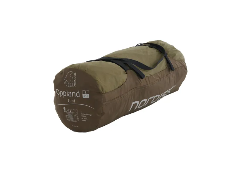Nordisk Oppland 3 3.0 PU Tent in Dark Olive