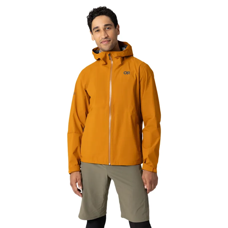 Outdoor Research Stratoburst Stretch Rain Jacket Mens in Sedona-1