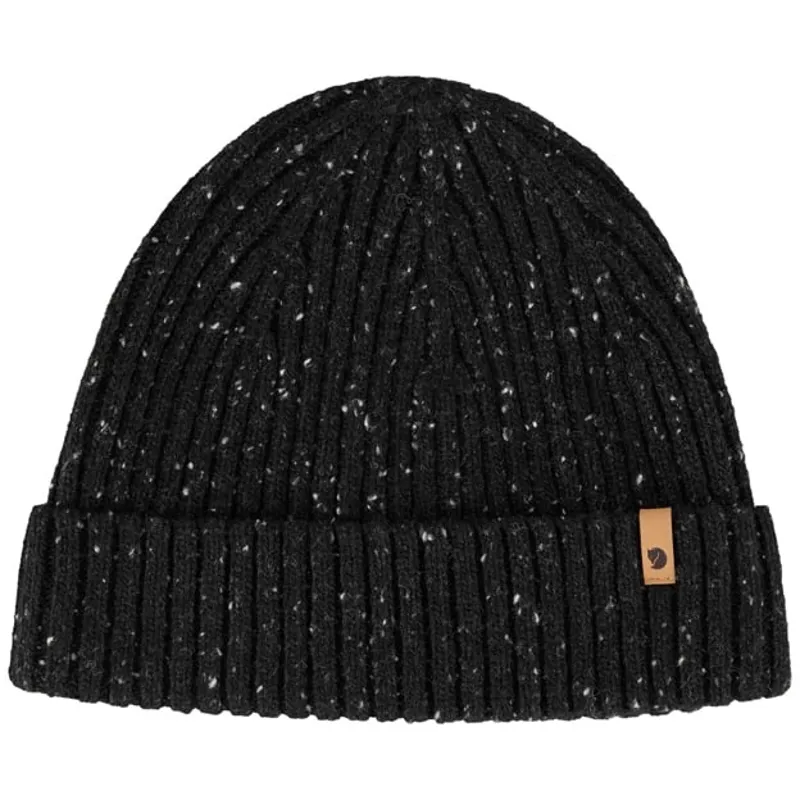 Fjallraven Ovik Neps Beanie Unisex in Black-1