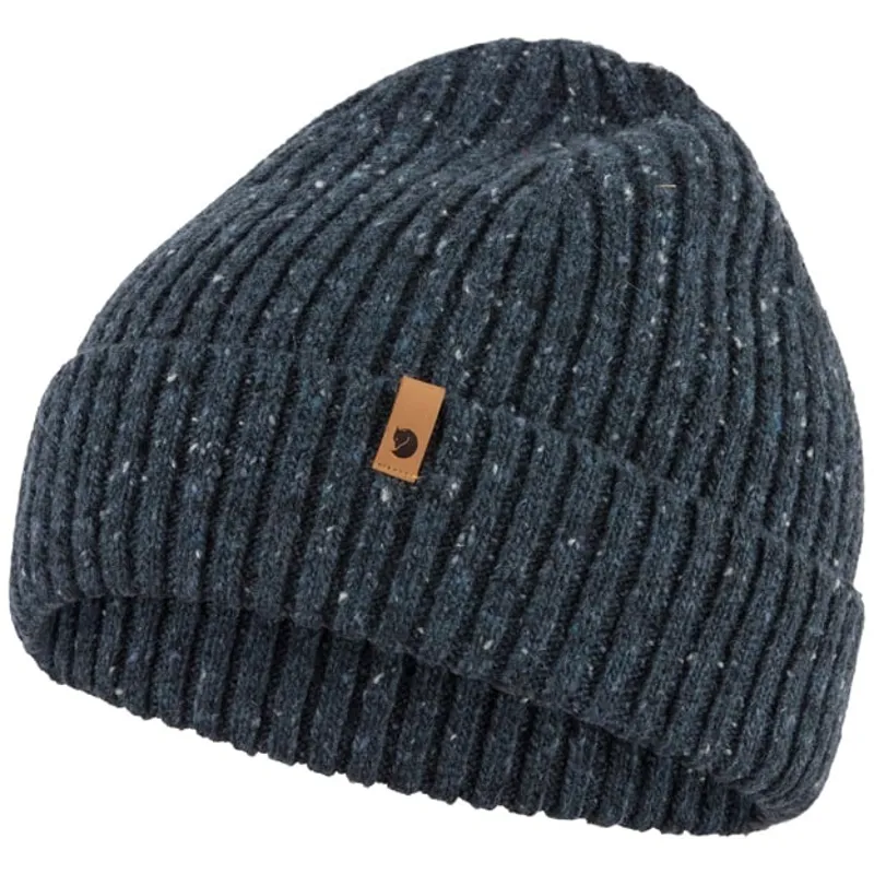 Fjallraven Ovik Neps Beanie Unisex in Dark Navy