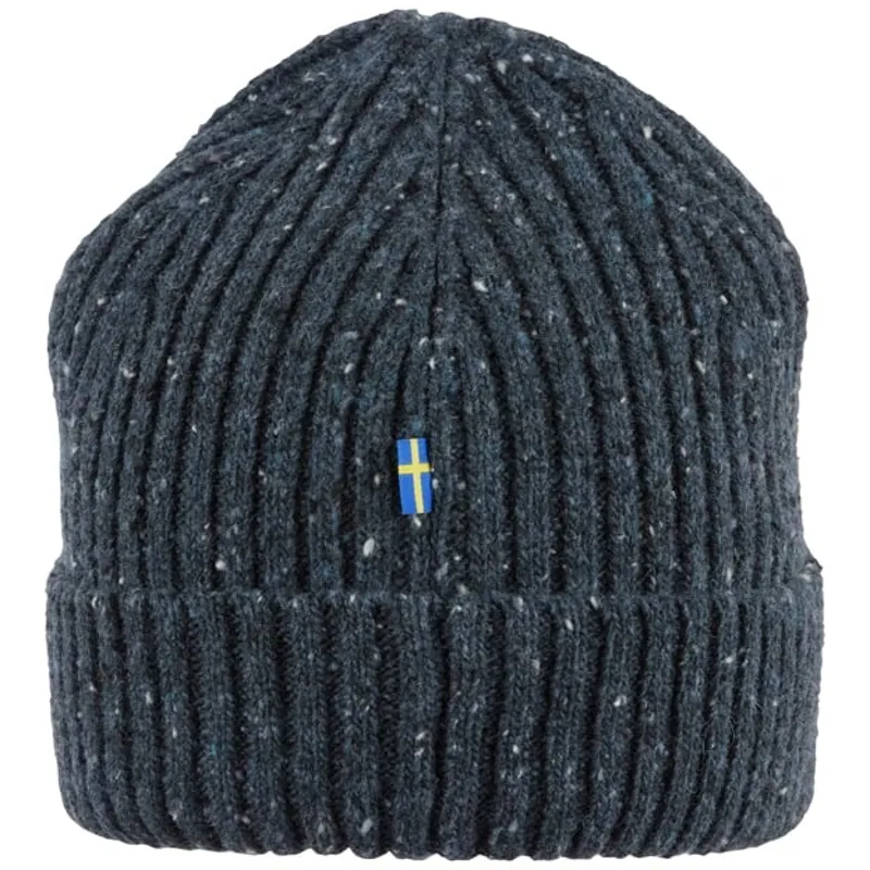 Fjallraven Ovik Neps Beanie Unisex in Dark Navy-2