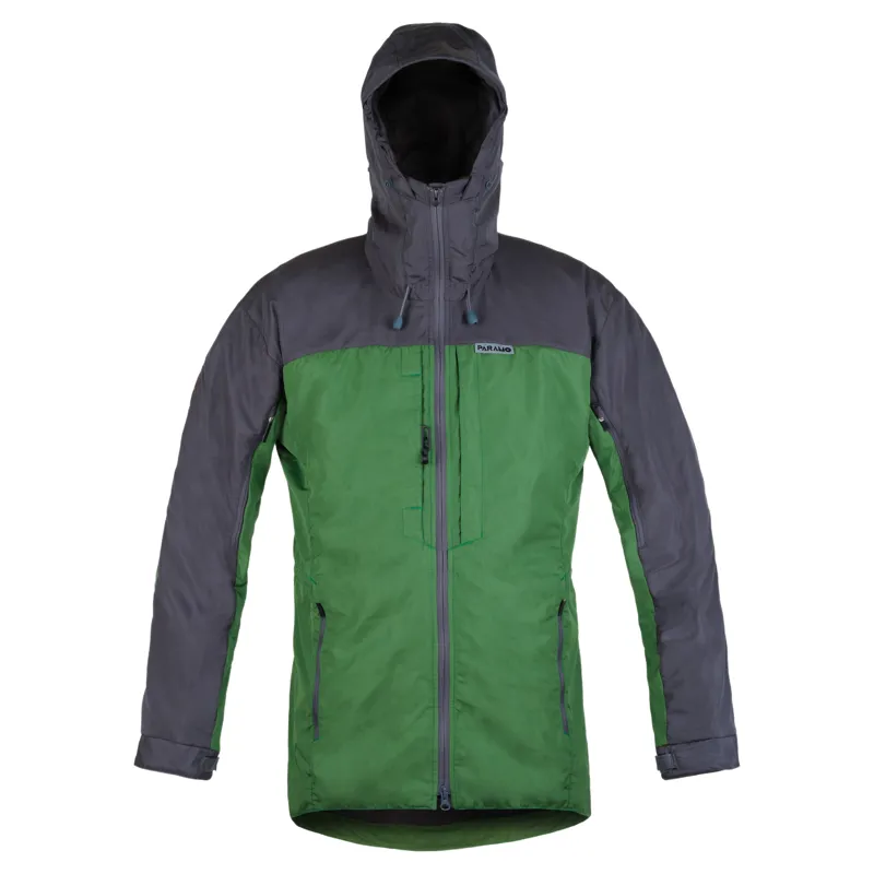 Paramo Alta III Jacket Mens in Fir/Grey