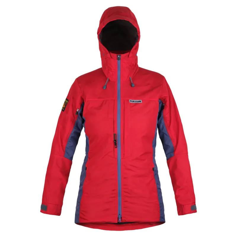 Paramo Alta III Jacket Womens in Fire/Indigo