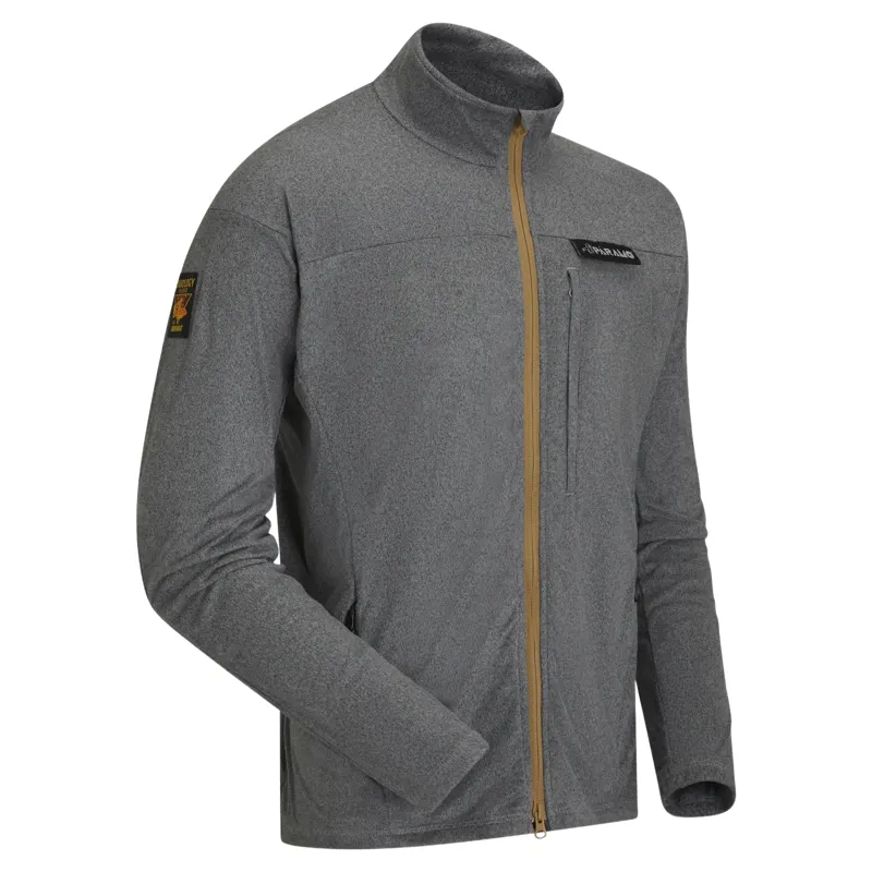 Paramo Bentu Fleece Jacket Men's in Steel/Cumin Zips-1