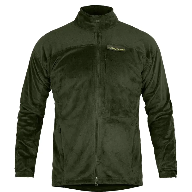 Paramo Bentu Plus Fleece Jacket Mens in Moss