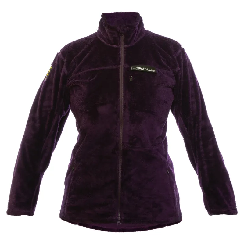 Paramo Bentu Plus Fleece Jacket Womens in Elderberry