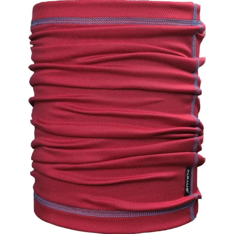 Paramo Cambia Neck Tube in Chilli Pepper/Indigo Stitching