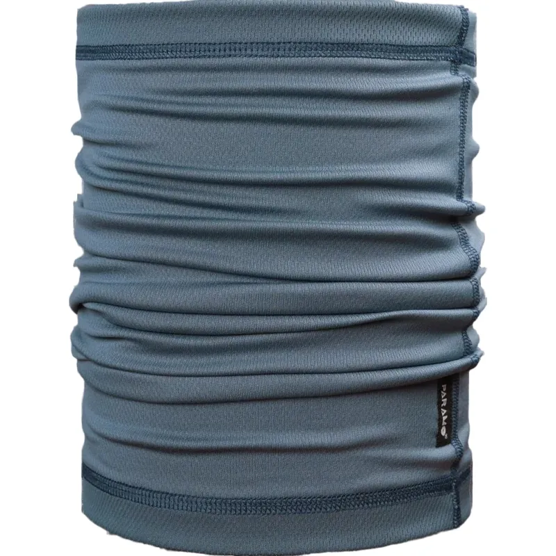 Paramo Cambia Neck Tube in Elephant Blue/Midnight Stitching