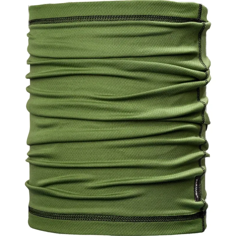 Paramo Cambia Neck Tube in Fir Green/Black Stitching