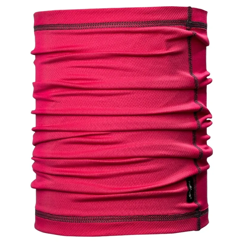 Paramo Cambia Neck Tube in Fuschia/Rock Stitching