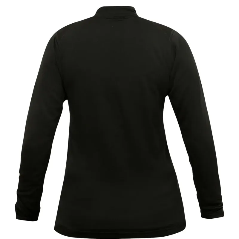 Paramo Cambia Zip Neck Top Womens in Black-1