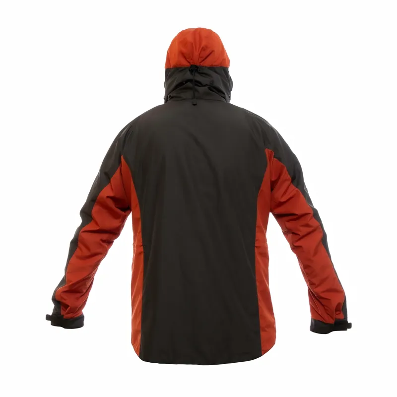 Paramo Caminata Jacket Mens in Dark Grey/Outback Red-2