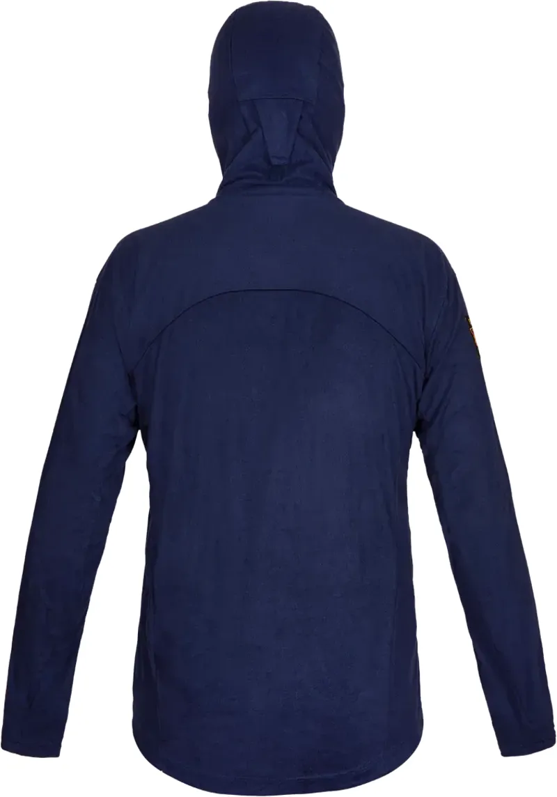 Paramo Enduro Fleece Hoodie Mens in Midnight Marl Midnight Zips-4