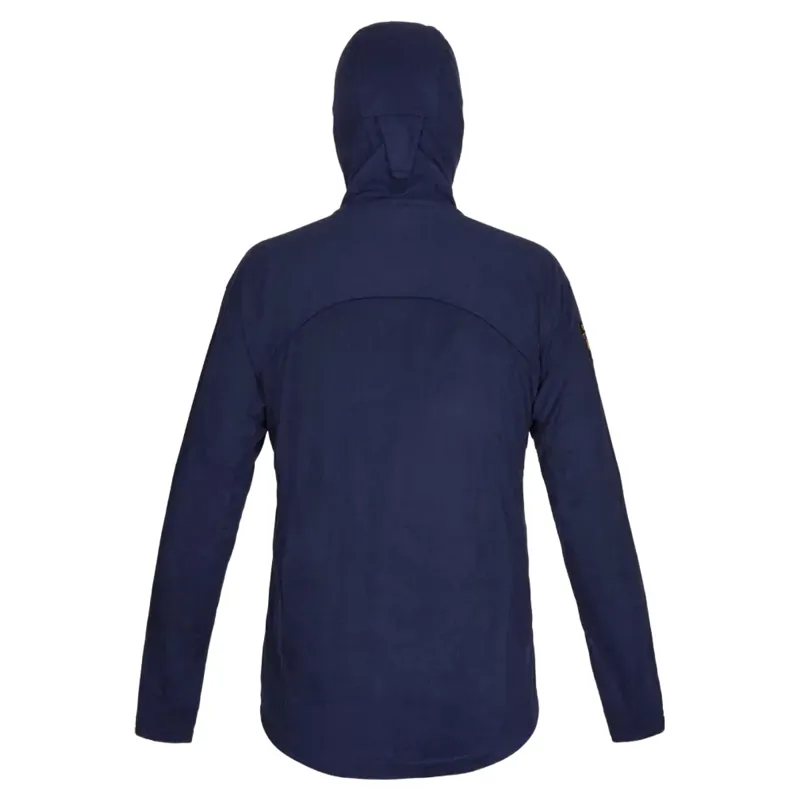 Paramo Enduro Fleece Hoodie Mens in Midnight Marl Midnight Zips-2