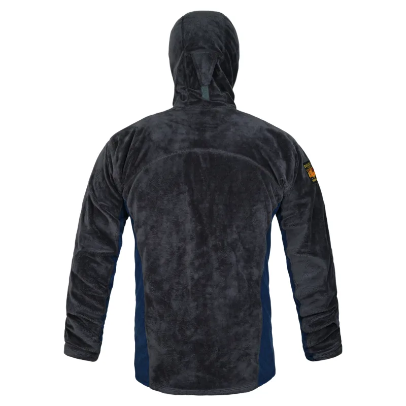 Paramo Enduro Plus Fleece Mens in Dark Grey/Cobalt-2