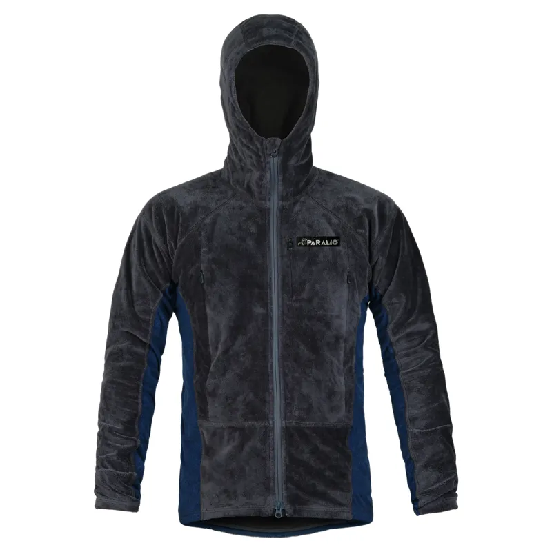 Paramo Enduro Plus Fleece Mens in Dark Grey/Cobalt