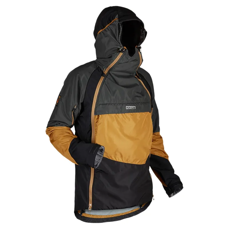 Paramo Velez Evolution Hybrid Smock Mens in Cumin/Steel/Black-1