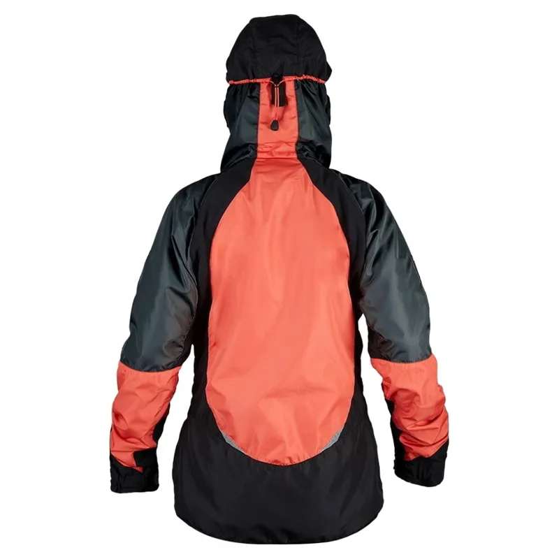Paramo Velez Evolution Hybrid Smock Womens Hot Coral/Steel/Black-1