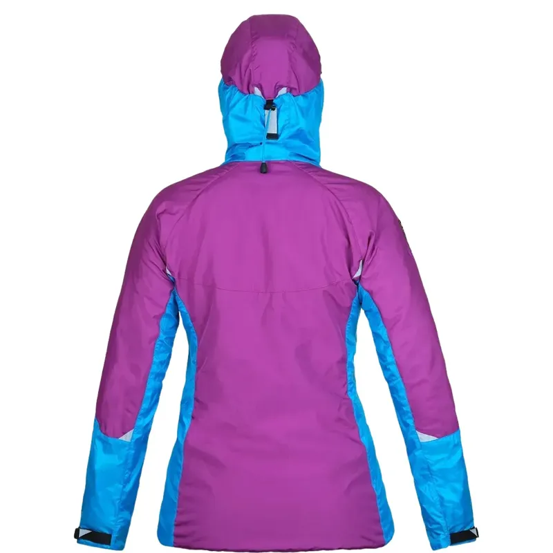 Paramo Velez Jacket Womens in Foxglove/Neon Blue-2