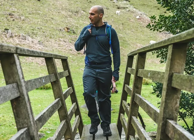 Paramo Grid Technic Athletic Baselayer Mens in Moss-9