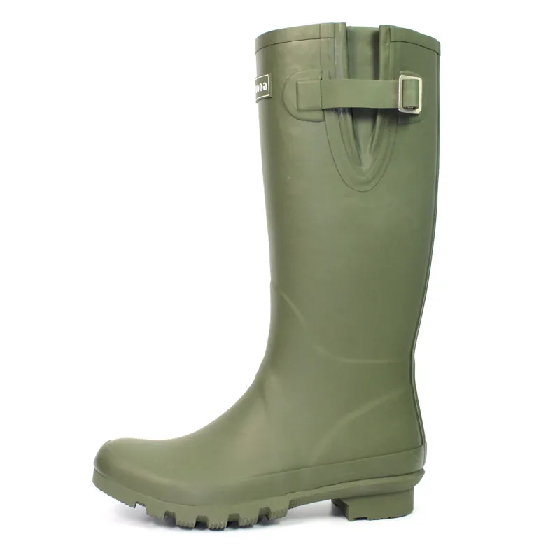 Goodyear Petersfield Rubber Wellingtons in Green-3