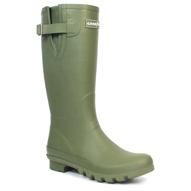 Goodyear Petersfield Rubber Wellingtons in Green-6