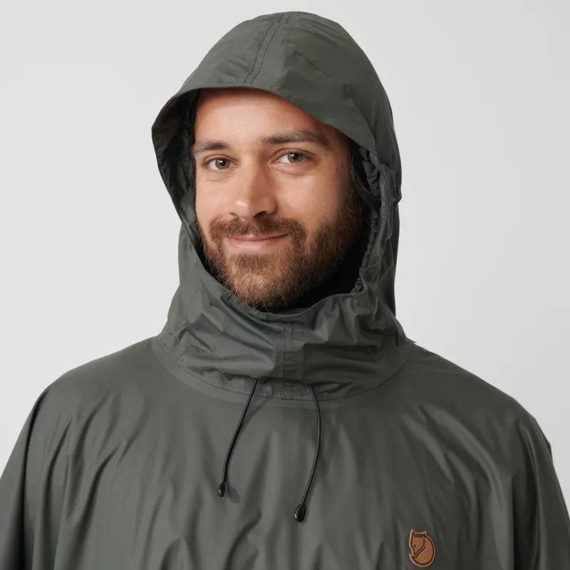 Fjallraven Poncho Unisex in Safety Orange-6